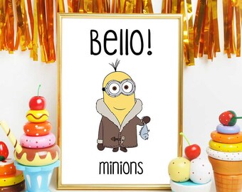 minion birthday banana minion party minions decorations etsy