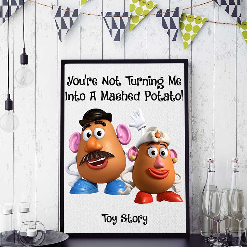 toy story printables mr potato and mrs potato head disney