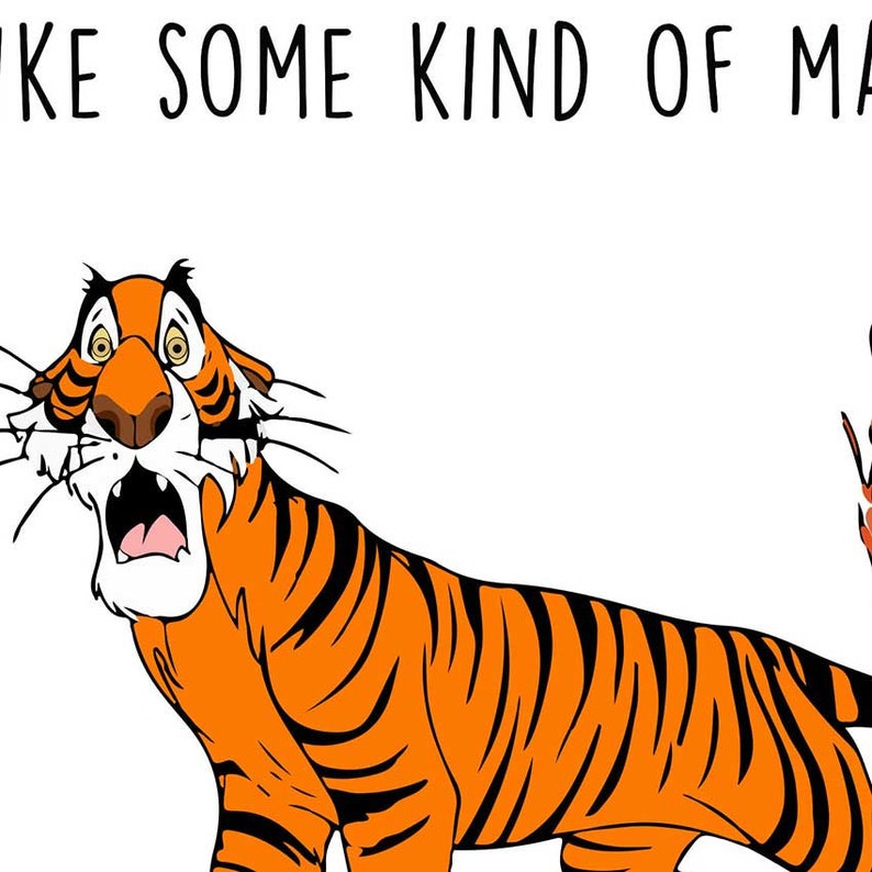 jungle book printable shere khan and mowgli disney quotes