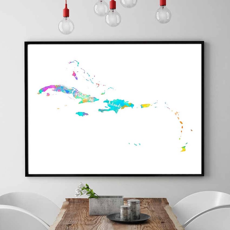 Caribbean Islands Map, Caribbean Islands Printable Map, Caribbean Islands Wall Artwork, Wall Artwork Decor, Watercolor Map Print, Printables image about Printable Map of the Caribbean referred to as Caribbean Islands Map, Caribbean Islands Printable Map, Caribbean Islands Wall Artwork, Wall Artwork Decor, Watercolor Map Print, Printables