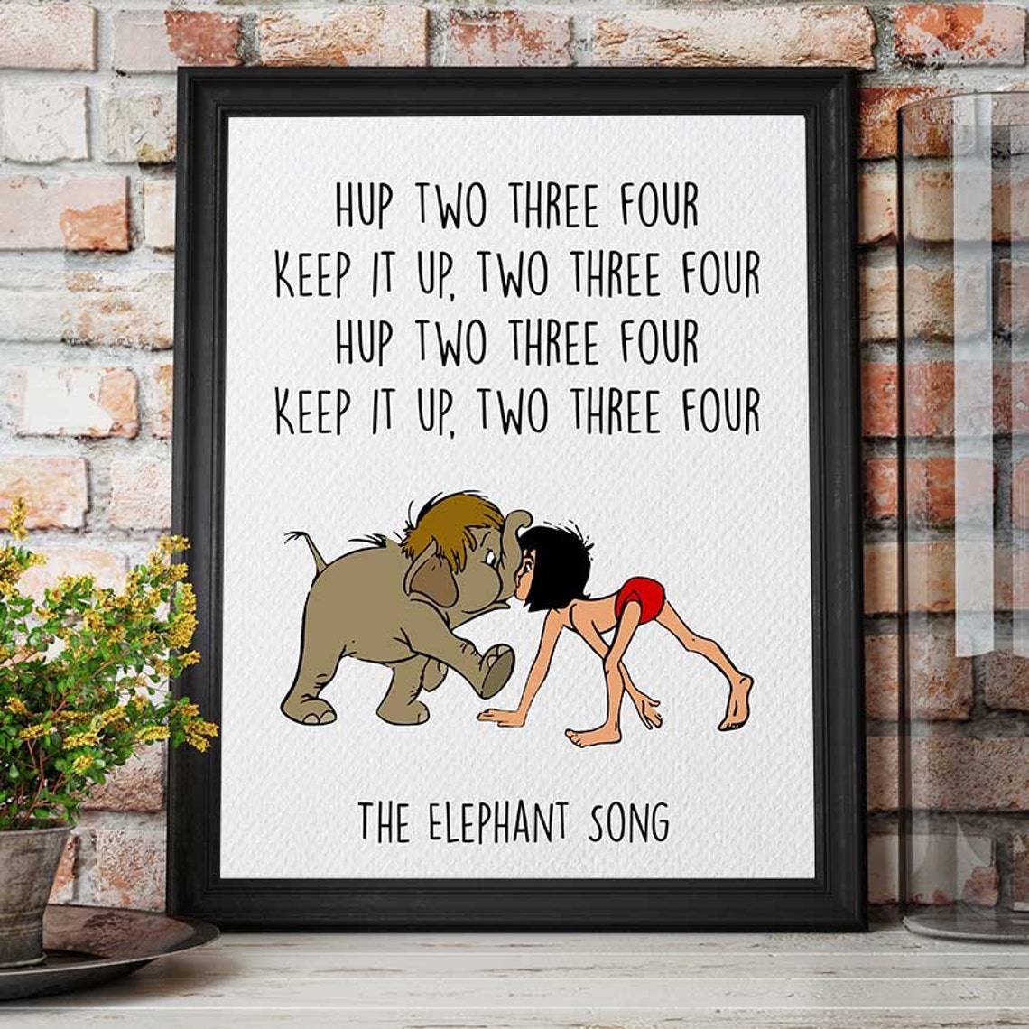 jungle book disney quotes junior and mowgli printable etsy