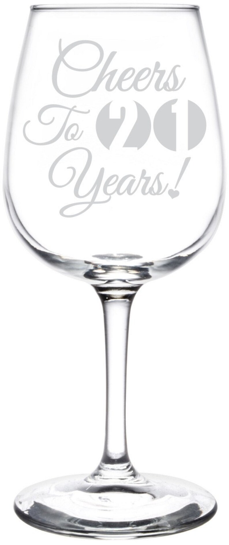 Libbey Wine Taster Glass Special Occasions /& Celebration Gift Inspired Anniversary 25th Graduation Cheers To Years Birthday 21st