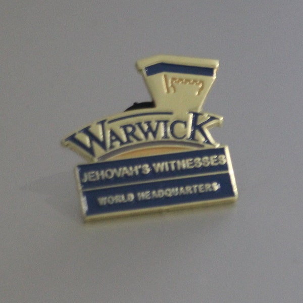 WATCHTOWER Warwick Bethel Lapel Pin - JW.org - EXCLUSIVE