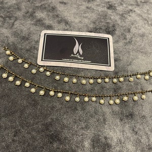 Sahare Ear Chain /Pearl kaan chain/Earring support chain/Indian Jewelry/Pakistani Jewelry/Bahubali Eaarrings/Kaan sahara /hair accessories