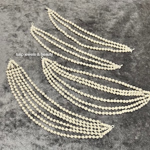 Ear Chain/Sahare/Pearl kaan chain/Earring support chain/Indian Jewelry/Pakistani Jewelry/Bahubali Eaarrings/Kaan sahara /hair accessories