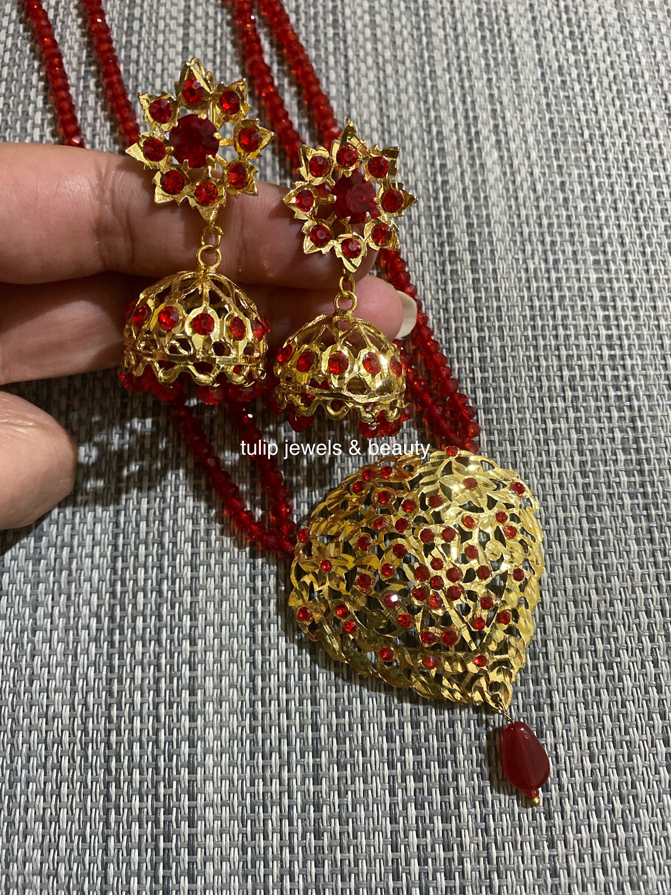 Karan phool earrings gold new arrivals