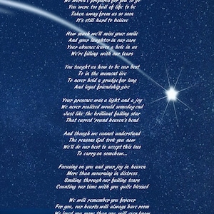 Gone Too Soon- Memorial Tribute Poem