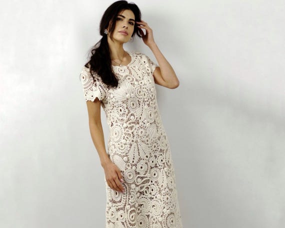 80s off the shoulder dress 80s Silk Dupion Basque Waist, Off Shoulder, Long Sleeve Wedding Gown