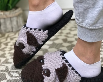 pug slipper socks