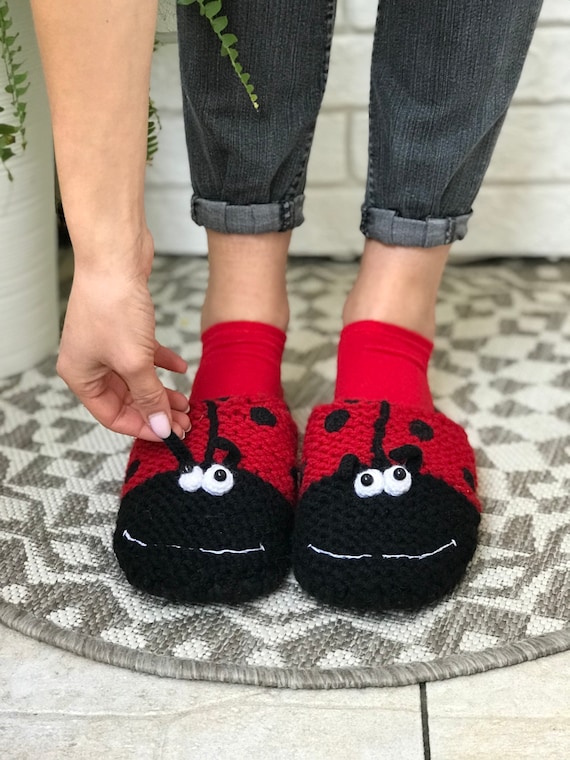 Ladybug slippers for adults new arrivals