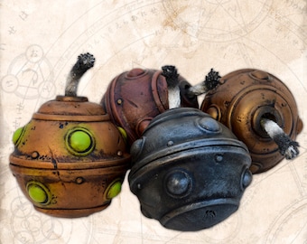 LARP Breacher Bomb (Bundle avaliable!) Steampunk grenade dieselpunk pirate