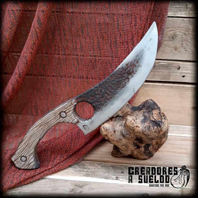 Medieval LARP Dagger, Foam Knife, the Fish Ripper - Etsy