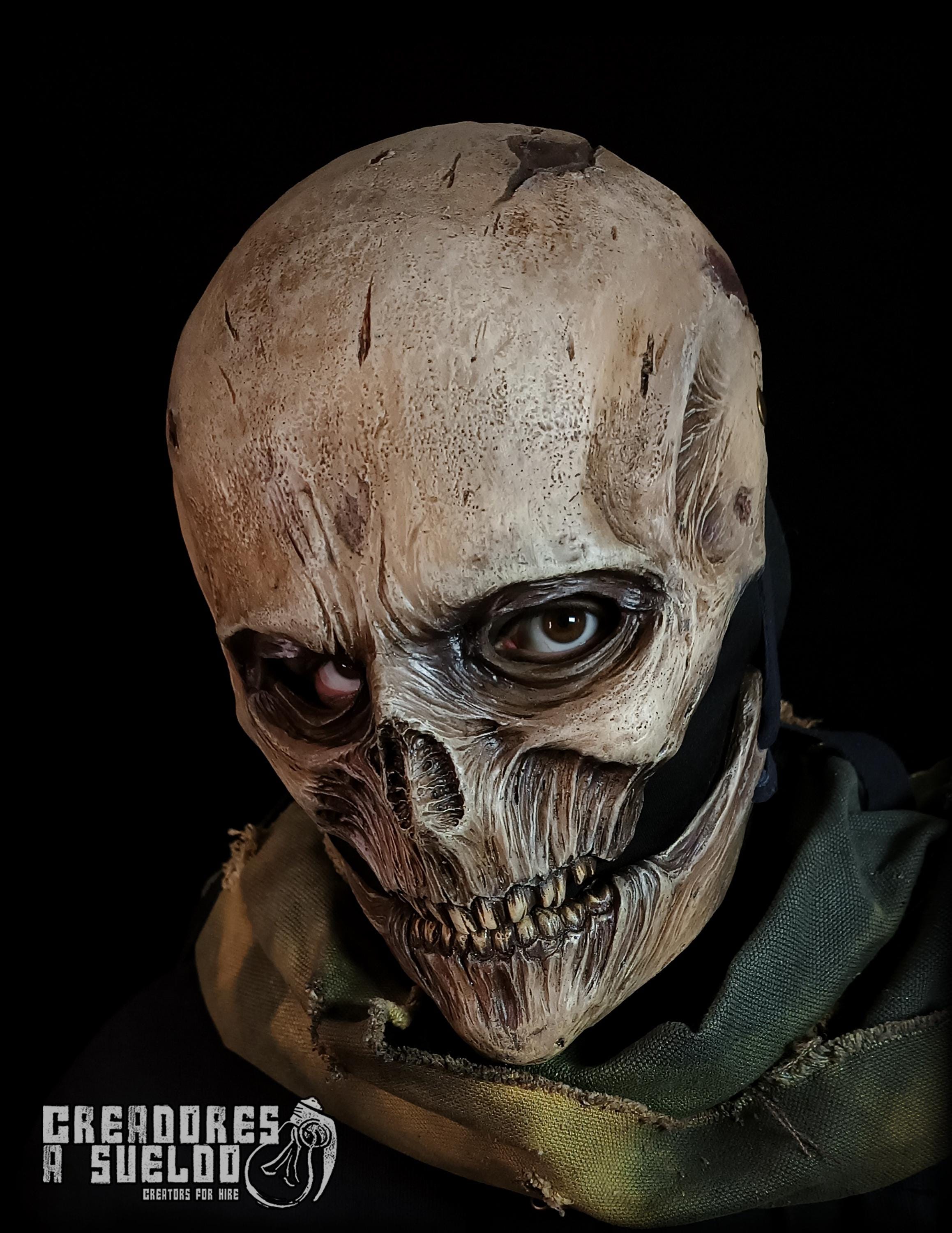Undead Lich Mask, Flexible Foam LARP Mask - Etsy