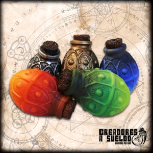 LARP magic foam spell packet: Alchemical crock potion (Bundle avaliable!)