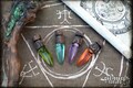 LED crystal magic fantasy pendant Druid version