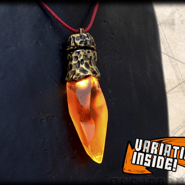 LED crystal magic fantasy pendant