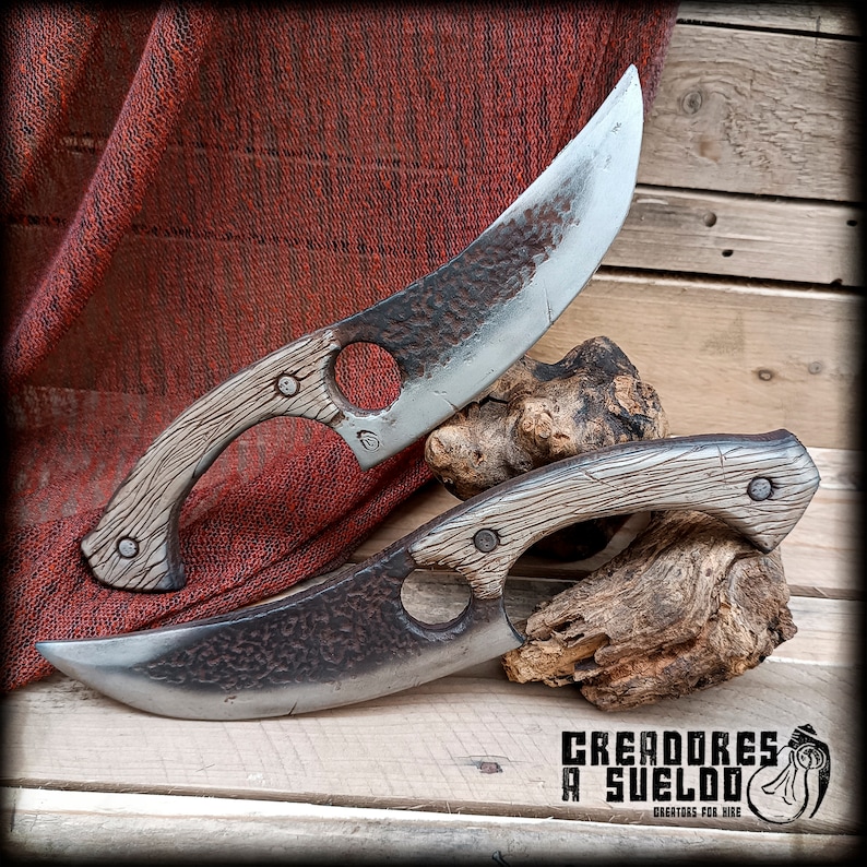 Medieval LARP Dagger, Foam Knife, the Fish Ripper - Etsy