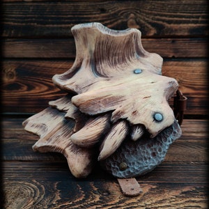 Dragon Bone LARP Pauldron: Handcrafted Foam Shoulder Armor