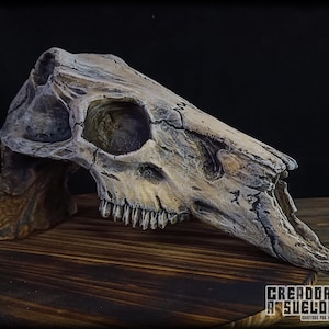 Flexible Foam Deer Skull: LARP Safe Prop for Ren Faire, Shaman