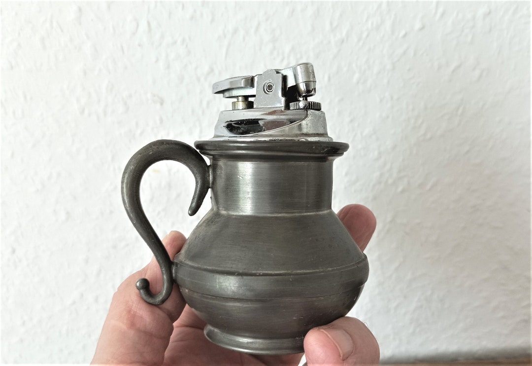 vintage-lighter-metal-jug-petrol-cigarette-lighter-tabletop-lighter