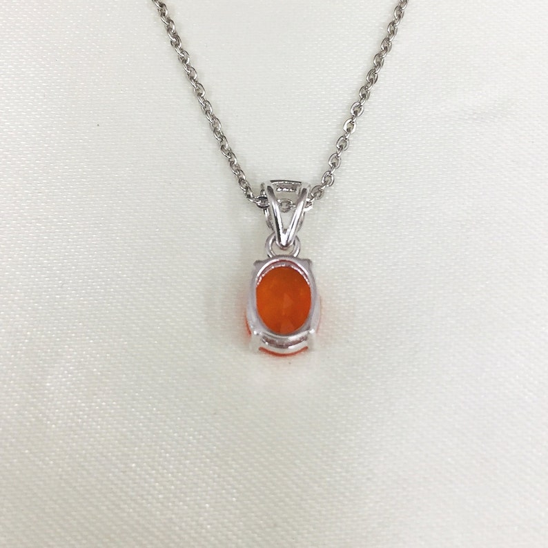 Natural Carnelian Pendant Carnelian Necklace 9x11 Oval Pendant August Birthstone 925 Sterling Silver Pendant Handmade Pendant