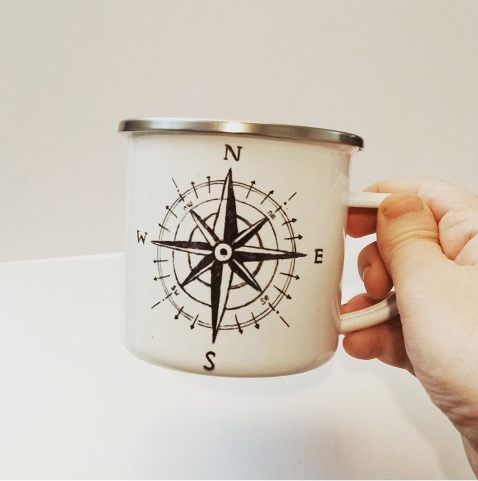 compass travel mug