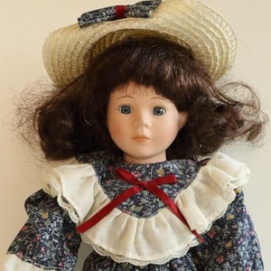 Beatrice Fine Bisque Porcelain Doll the Promenade Collection Late