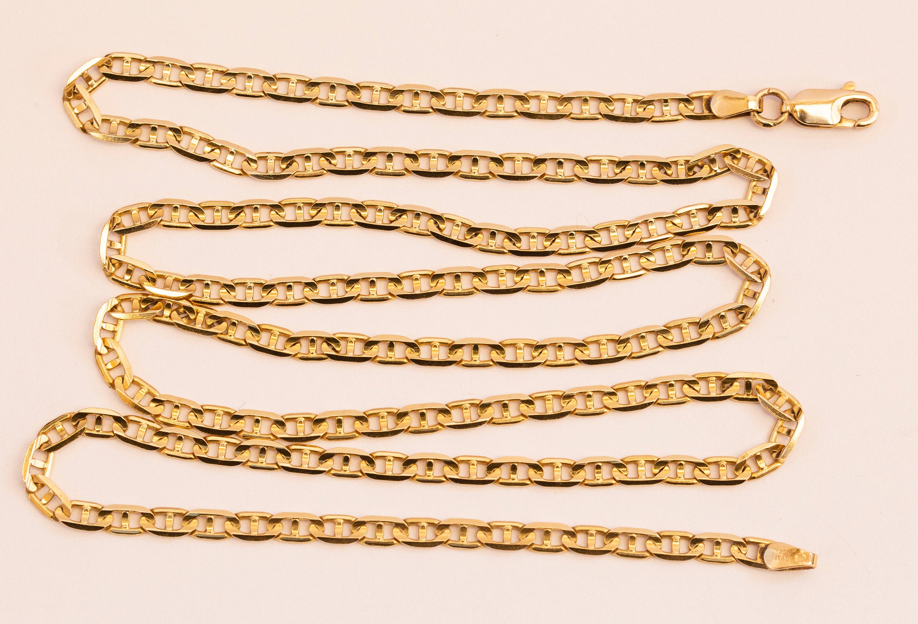 18 karat italian gold necklace online