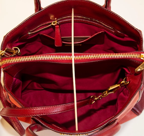 Miu Miu Two-Way Multicolor Calf Leather Bag in Ve… - image 8