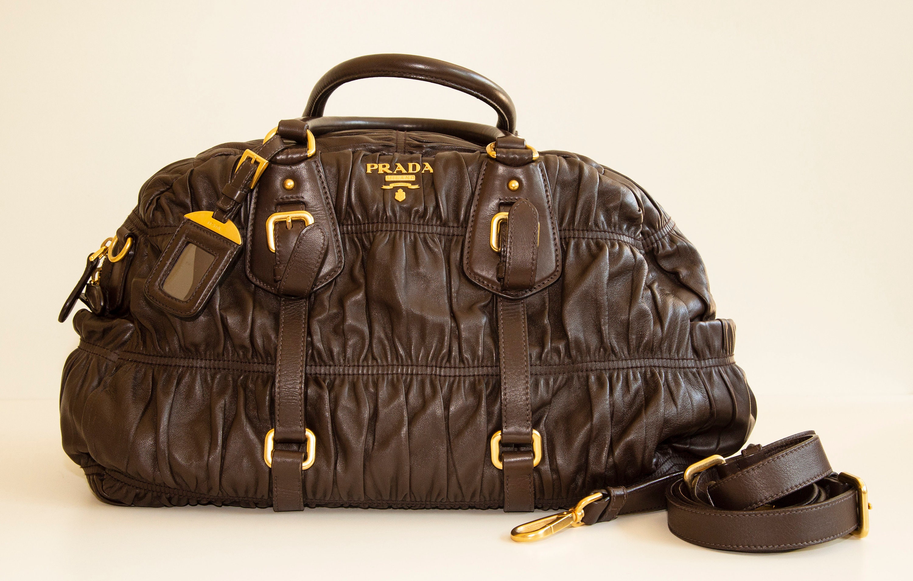 Prada Galleria bag in pink leather Prada - Second Hand / Used – Vintega
