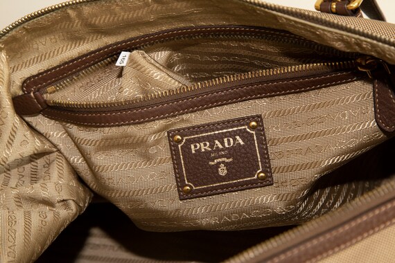 Prada 2 top zipper bag