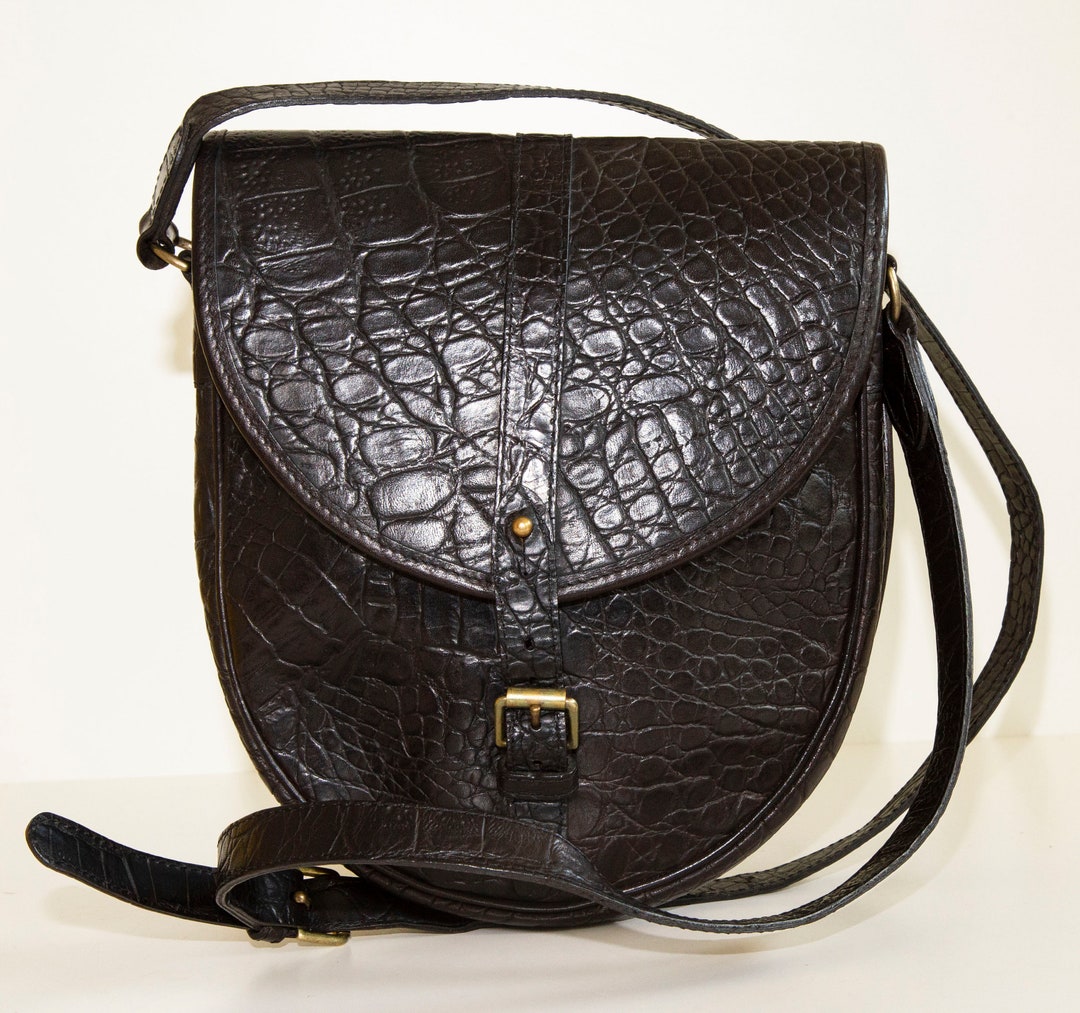 Mulberry Cross Body Bag Black Congo Leather in Very Good 