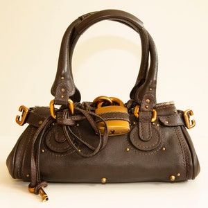 Paddington leather handbag Chloé Black in Leather - 45860995