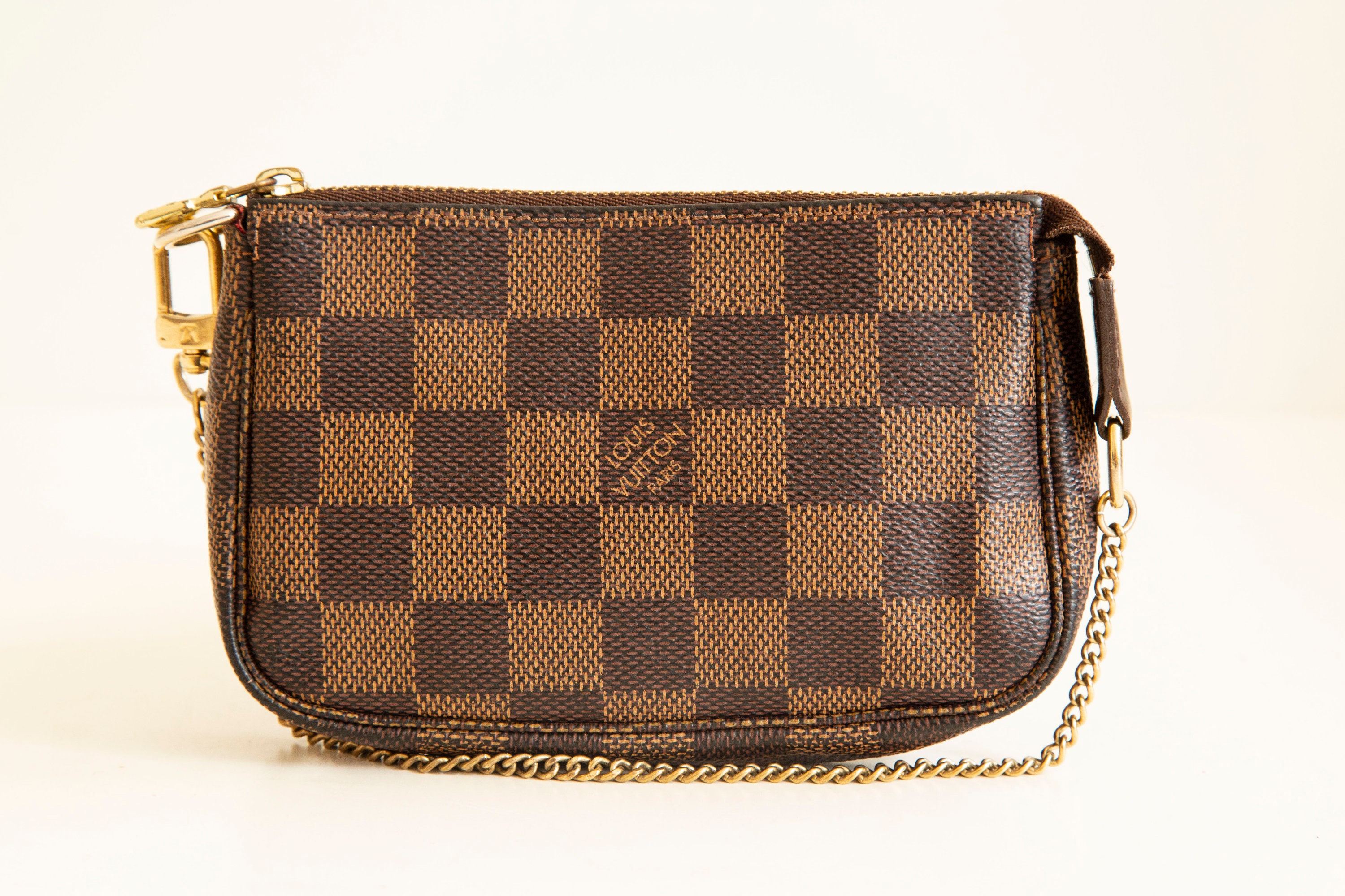 LOUIS VUITTON 2009 MINI POCHETTE ACCESSOIRES MONOGRAM ECLIPSE