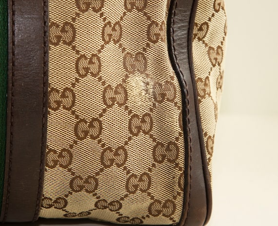 Gucci Vintage Web Original GG Boston Bag - Multicolor