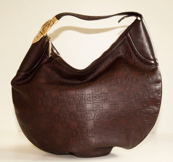 Gucci Soho Burgundy Leather Hobo Bag Very Good Vintage -  India
