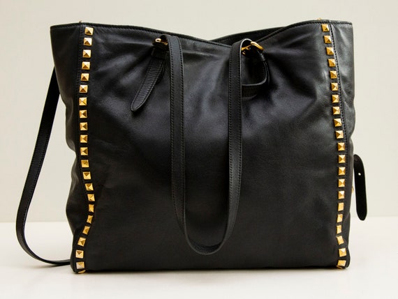 Miu Miu Studded Two-way Tote in Good Condition - Etsy