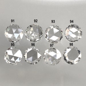 0.40 Ct To 0.59 Ct White round rose cut natural loose diamond, 5.33 mm to 5.58 mm G/H Color VS Clarity Natural Diamond SJ39/91 to SJ39/98