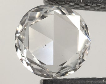 0,46 Ct runder Diamant im Rosenschliff: G / H VS1 Loser Stein