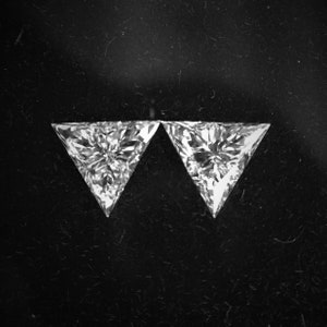 Diamante sciolto taglio triangolare da 2,00 mm: G/H VS, quasi incolore