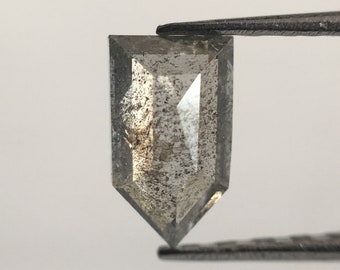 0.41 Ct Geometric Fancy Grey Diamond: Natural Loose Diamond