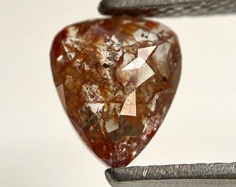 0.86 Ct Pear Shape Fancy Brown Rose Cut Loose Diamond