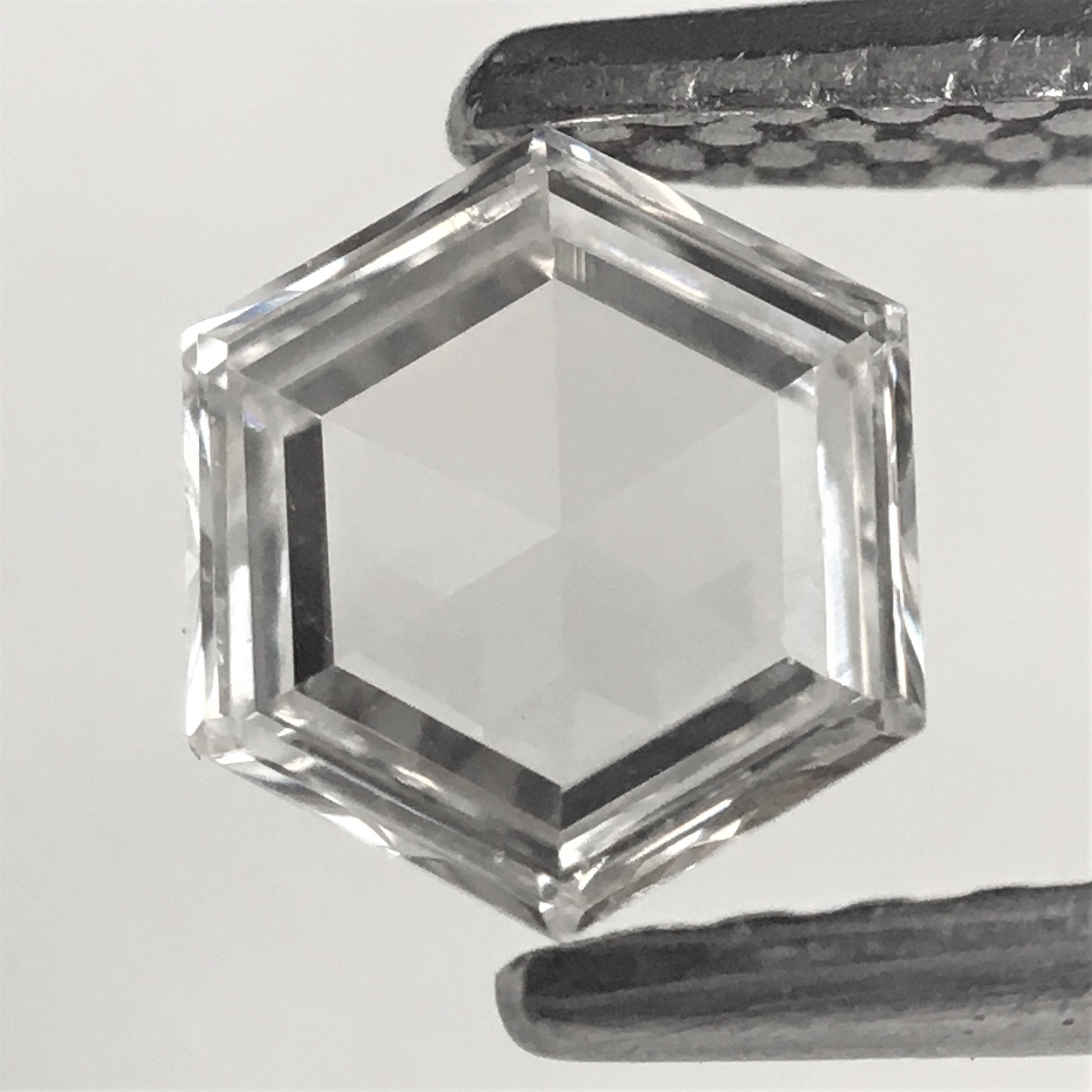 0.36 Ct Natural Loose Diamond Hexagon Shape FG Color VVS Etsy