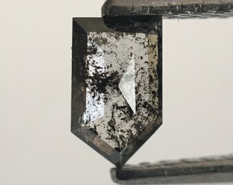 0.39 Ct Geometric Fancy Grey Diamond: Natural Loose Diamond