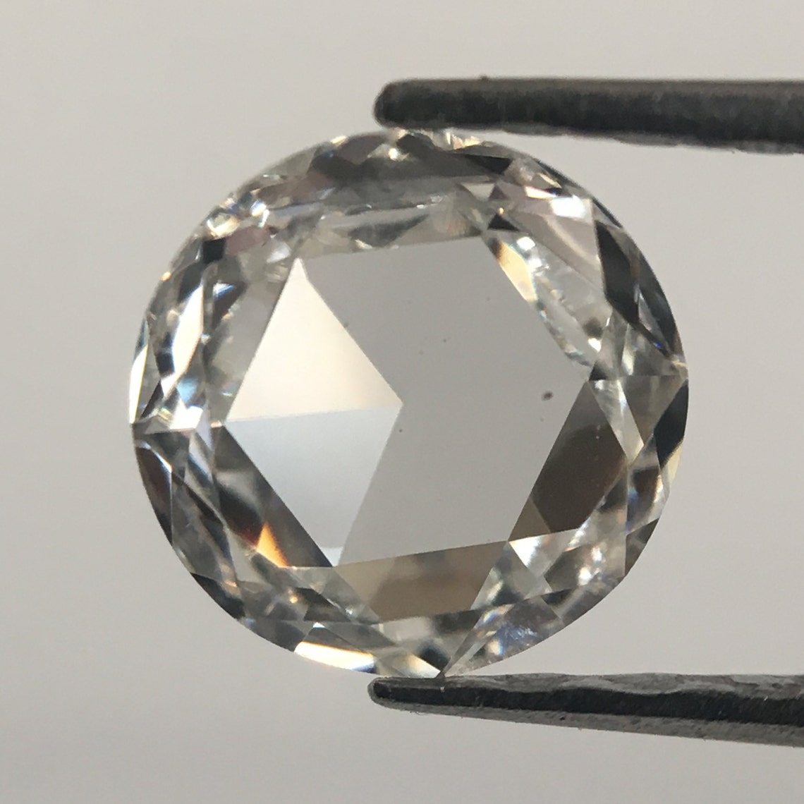 0.44 Ct White Color Brilliant Rose Cut Natural Loose Diamond Etsy