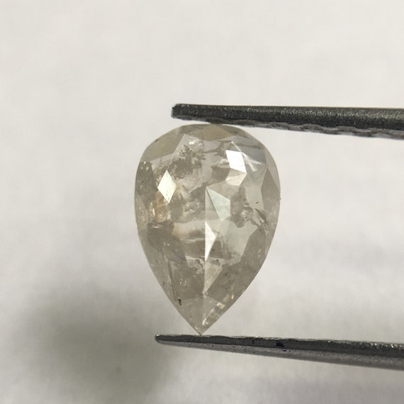 0.52 CTW 7,00 mm x 4,40 x 2,10 mm poire poire poire forme fantaisie gris Rose naturelle lâche Diamond Cut, poire diamant naturel à facettes lâche ddcb61 0.52 CTW 7,00 mm x 4,40 x 2,10 mm poire poire poire forme fantaisie gris Rose naturelle lâche Diamond Cut, poire diamant naturel à facettes lâche ddcb61