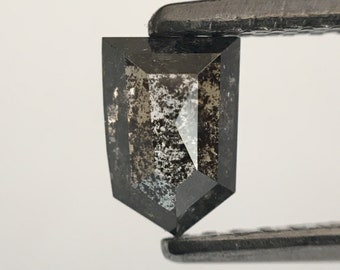 0.49 Ct Geometric Fancy Grey Diamond: Natural Loose Diamond