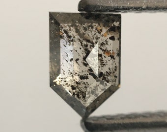 0.47 Ct Geometric Fancy Grey Diamond: Natural Loose Diamond