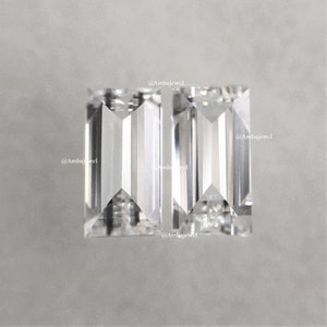 Gerader Baguetteformdiamant, 3.00 x 1.50 mm F-G VS / VVS rechteckiger Diamant, 100% natürlicher loser Diamant SJStock-Baguette1