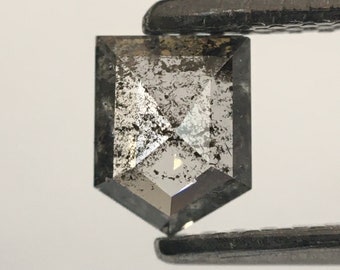 0.41 Ct Fancy Grey Geometric Diamond: Natural Loose Diamond